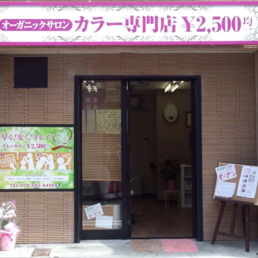 グレイカラーのご紹介　神戸市の美容室、カラー専門店の求人を募集しています。
